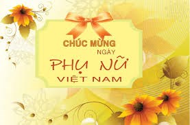 Ngày phụ nữ Việt nam 20-10